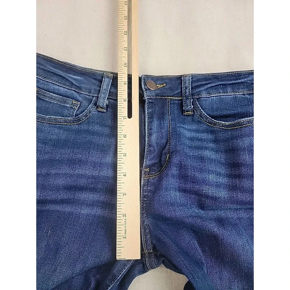 Judy Blue Relaxed Fit Jeans Womens 28 Blue‎ Dark Wash Straight Leg Baggy